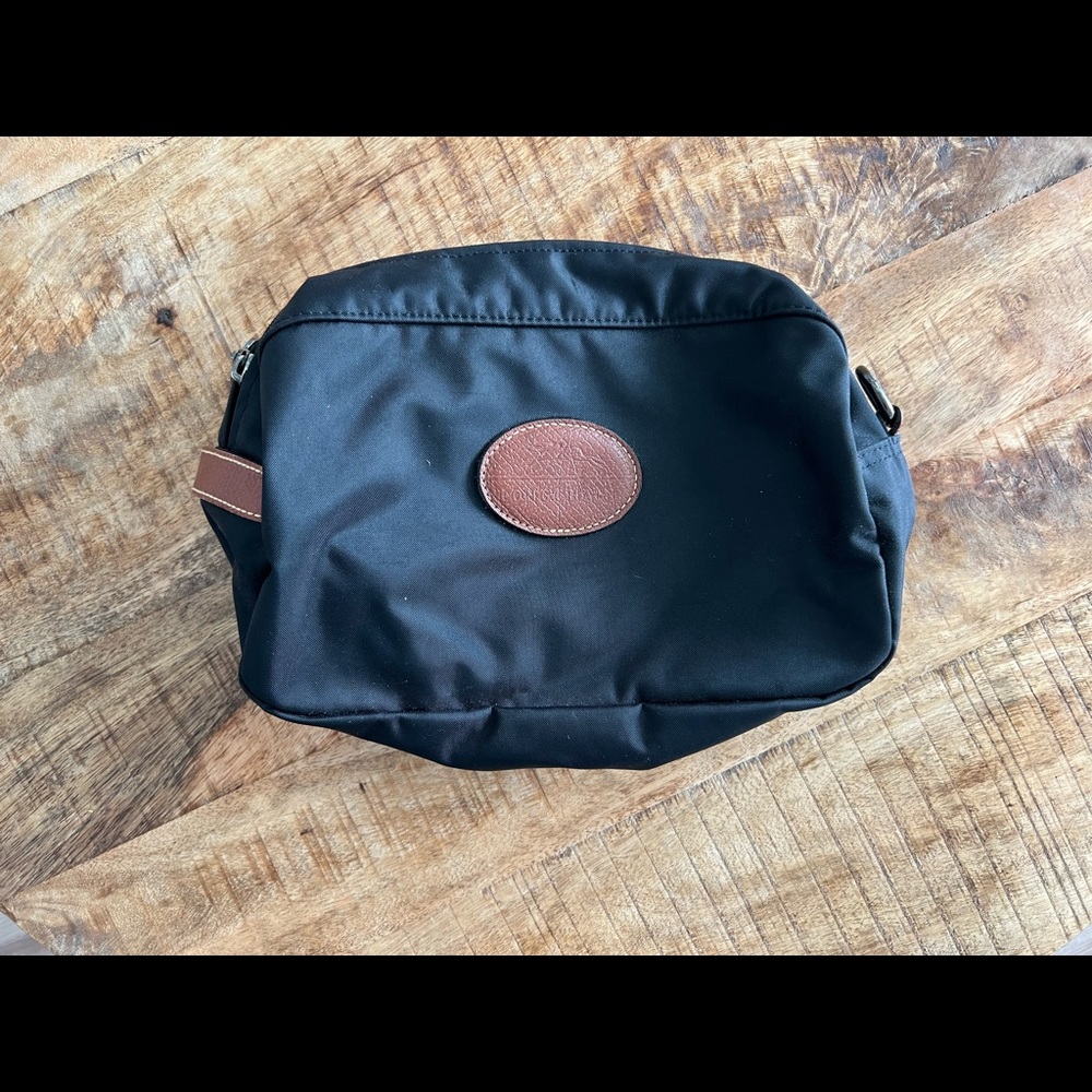 Mens Longchamp Toiletry Bag - Black